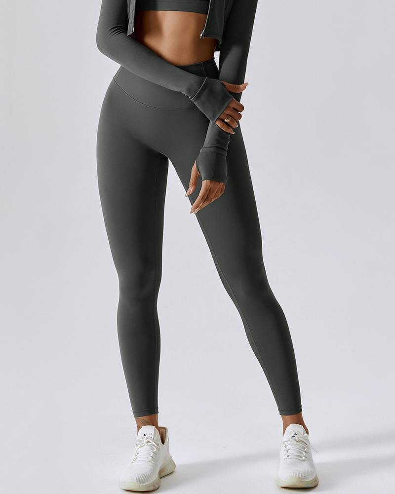 Sculpt Leggings in Steel Grey