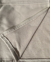 Zip Through Sweater - Iced Oat
