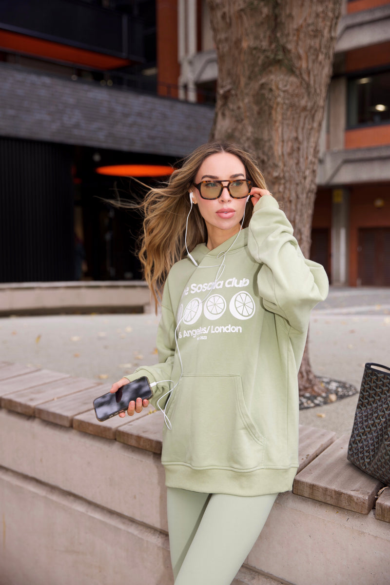 The Sosala Club Hoodie in Matcha