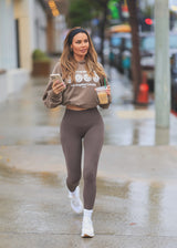 Sculpt Leggings - Cocoa