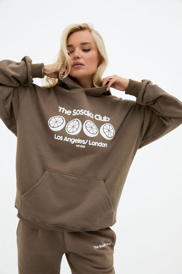 The Sosala Club Hoodie - Cocoa
