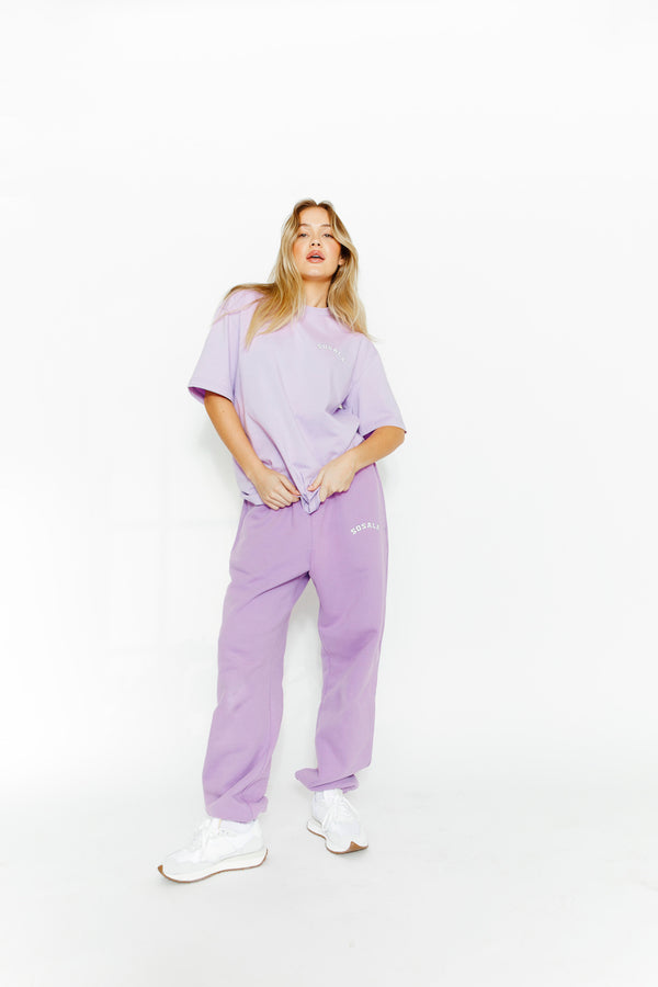 The Varsity T-Shirt - Lilac